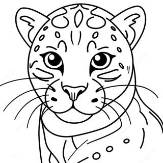 Ocelot Coloring Page 61776-51187