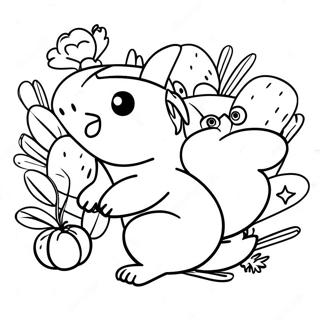 Pikwik Pack Coloring Page 61796-51206