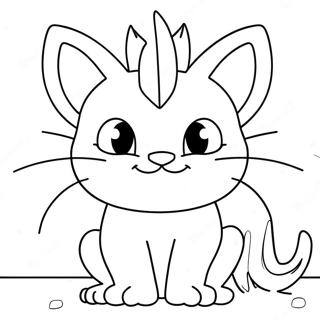 Meowth Coloring Pages