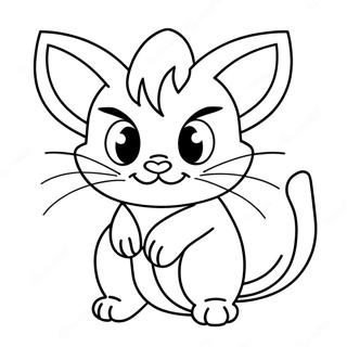 Meowth Coloring Page 61806-51227