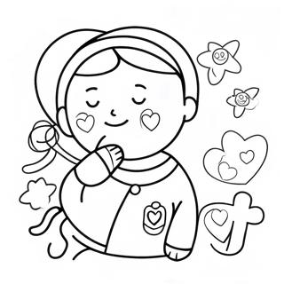 Get Well Soon Mom Coloring Page 61826-51242