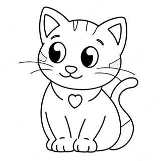 Pop Cat Coloring Page 61846-51258