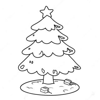 Easy Christmas Coloring Pages