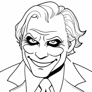 Joker Batman Coloring Page 61886-51296