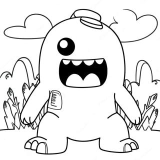 Domo Coloring Page 61906-51310