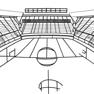 Realistic Football Field Coloring Page 61926-51322