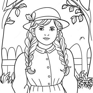 Anne Of Green Gables Coloring Pages