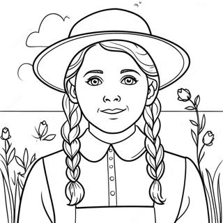 Anne Of Green Gables Coloring Page 61936-51326