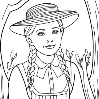 Anne Of Green Gables Coloring Page 61936-51327