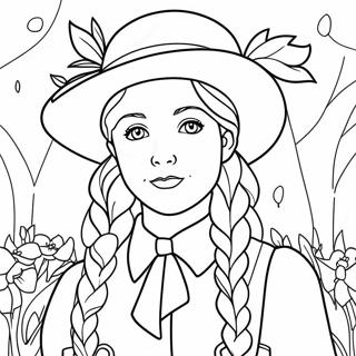 Anne Of Green Gables Coloring Page 61936-51328