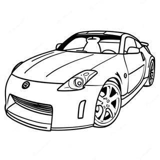 350z Coloring Pages