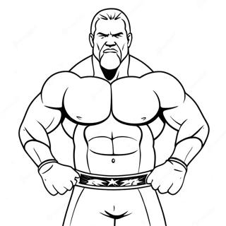 Wwe Jumbo Coloring Page 6194-4947