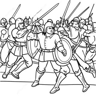 Battle Coloring Page 61996-51374