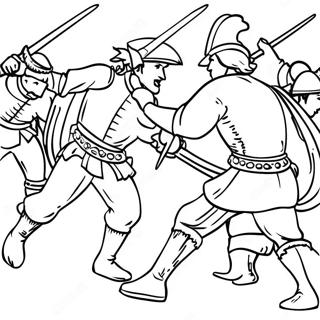 Battle Coloring Page 61996-51375