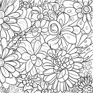 Alma Thomas Floral Design Coloring Page 62027-51406