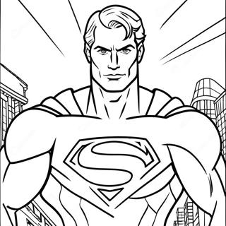 Man Of Steel Coloring Page 62056-51428