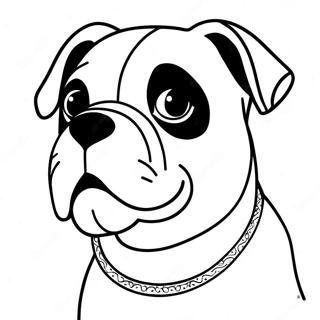 American Bulldog Coloring Page 62066-51435