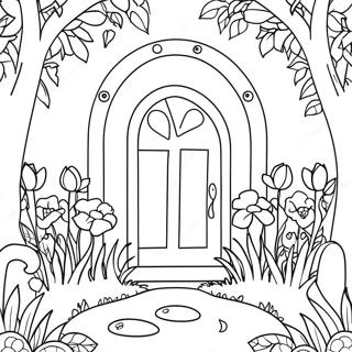 The Secret Garden Coloring Page 62076-51442