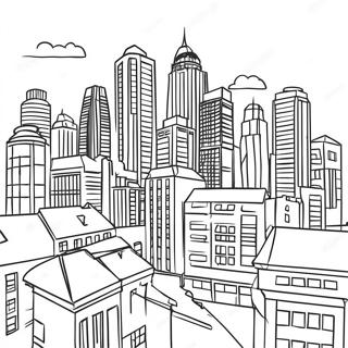 Cityscape Coloring Page 62086-51447