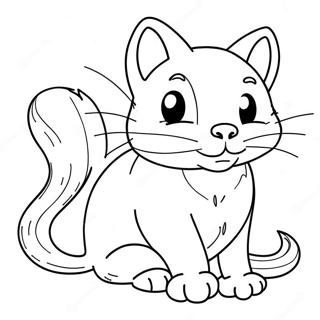 Cat And Mouse Coloring Page 62126-51474