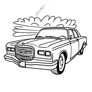 Chrysler 300 Coloring Pages