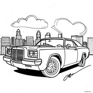 Chrysler 300 Coloring Page 62136-51484