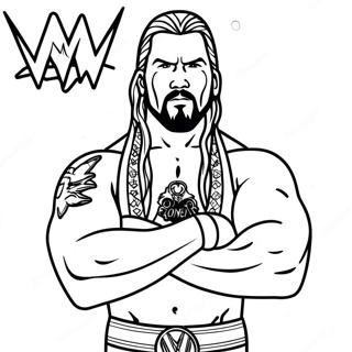 Wwe Coloring Page 62146-51496