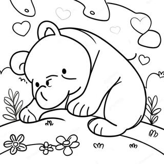 Comforting Animals Grief Coloring Page 62178-51515