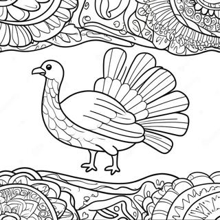 Turkey Country Flag Coloring Page 62187-51518