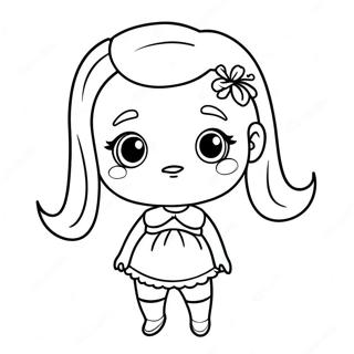 Cute Moriah Elizabeth Pickle Coloring Page 62198-51529