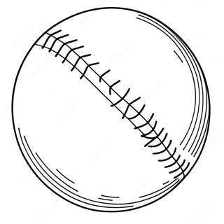 Softball Coloring Page 621-494