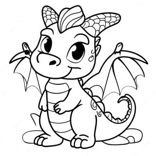 Wish Dragon Coloring Page 62227-51552