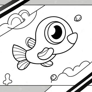 Flying Bullet Bill Coloring Page 62238-51570