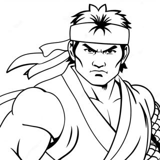 Ryu Coloring Page 62257-51579