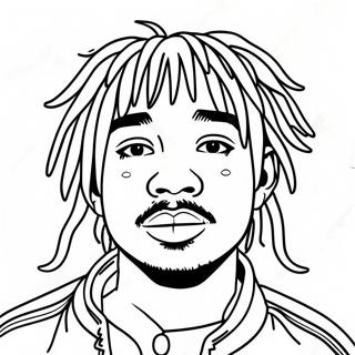 Lil Uzi Vert Coloring Page 62307-51616