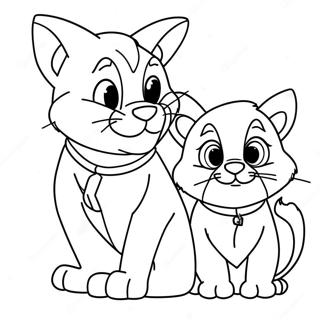 Oliver And Company Coloring Page 62317-51623