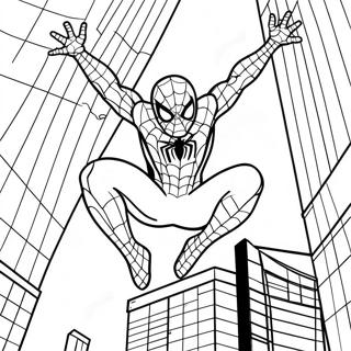 Homecoming Spiderman Coloring Pages