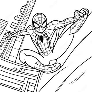 Homecoming Spiderman Coloring Page 6234-4978