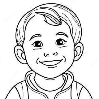 Realistic Face Coloring Pages