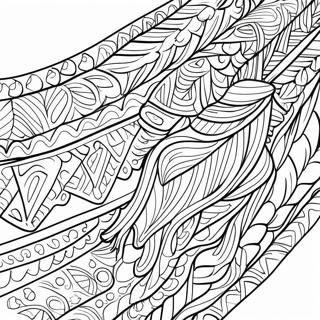 Cozy Knitted Scarf Coloring Page 62398-51699