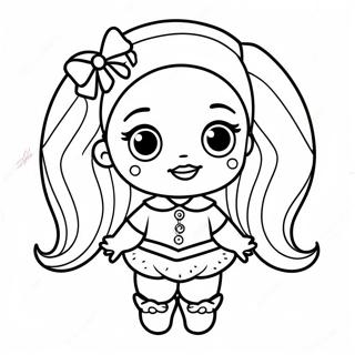 Cute Baby Bratz Fashion Coloring Page 62448-51733