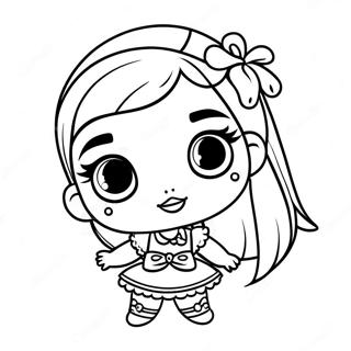 Cute Baby Bratz Fashion Coloring Page 62448-51735