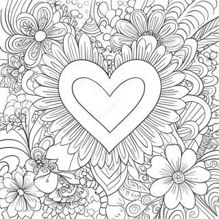 Heartsping Coloring Pages