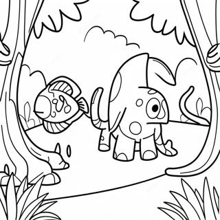 Jungle Junction Coloring Page 62477-51748