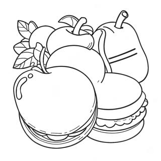 Simple Food Coloring Page 62507-51774