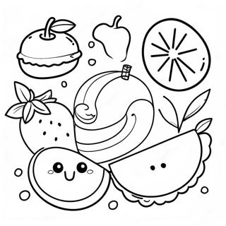 Simple Food Coloring Page 62507-51776