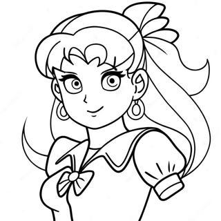 Sailor Jupiter Coloring Pages