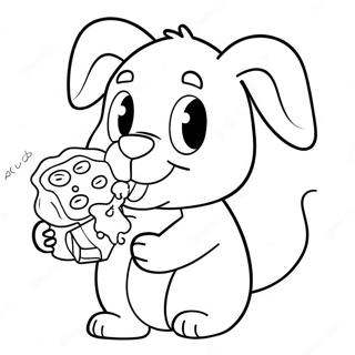 Gus Gus With Cheese Coloring Page 62528-51793