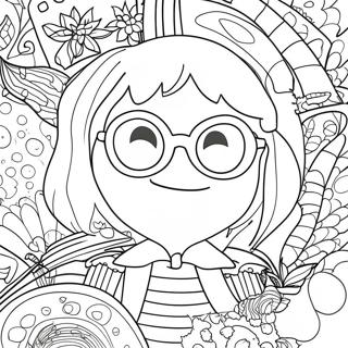 Nerdy Coloring Page 62537-51783