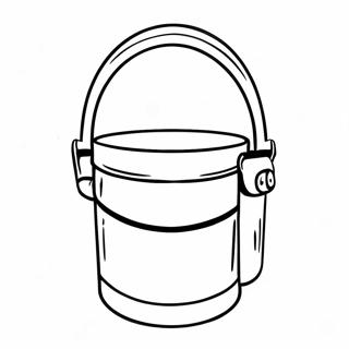 Colorful Paint Bucket Clipart Coloring Page 62548-51816